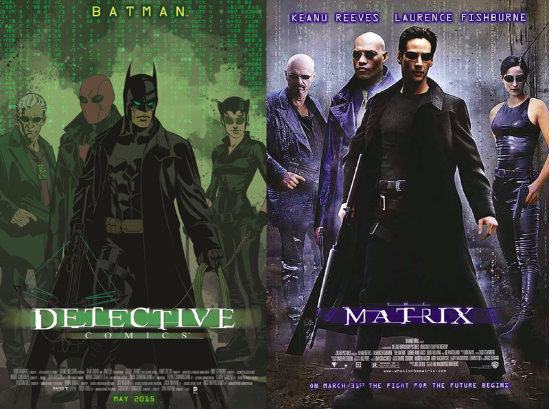 Illustration for article titled Your Favorite DC Superheroes, Drawn Into Famous Movie Posters